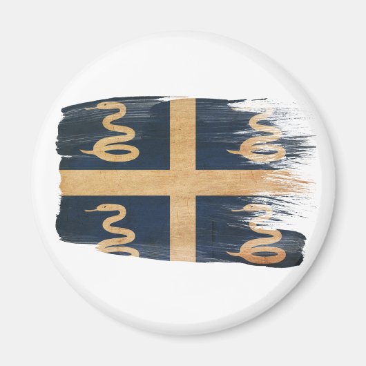 Martinique Vlag Magneten (Voorkant)