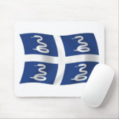 Martinique Vlag Muismat (Met muis)