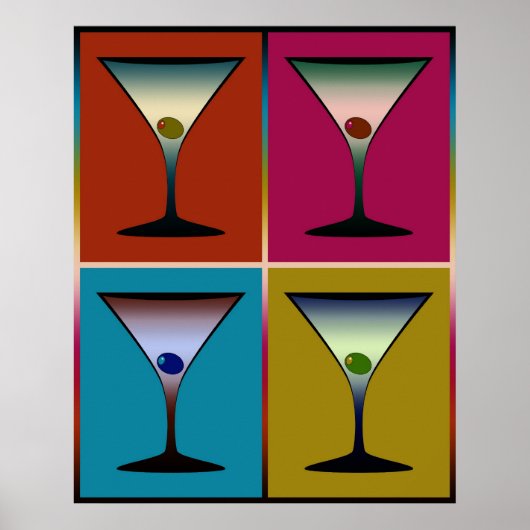 Martinis 24 poster (Voorkant)