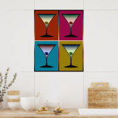 Martinis 24 poster (Keuken)
