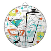 Martinis A Go-Go! Dartbord (Voorkant)