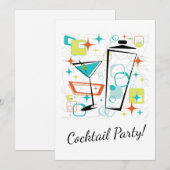 Martinis A Go-Go! Kaart (Voorkant / Achterkant)