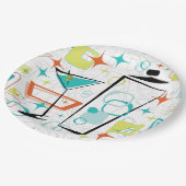 Martinis A Go-Go! Papieren Bordje (Gekanteld)