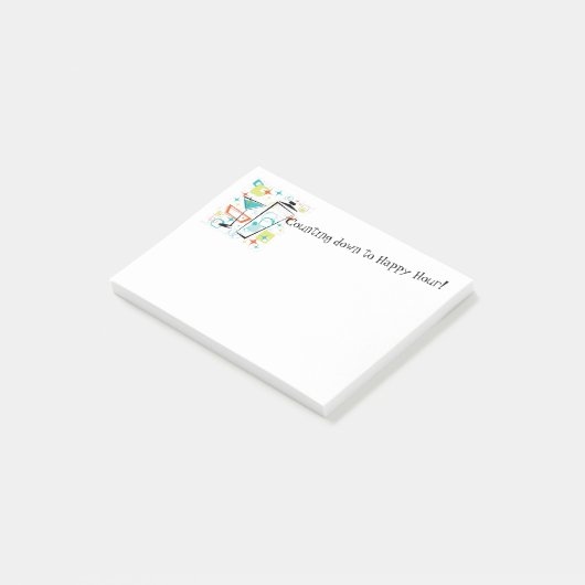 Martinis A Go Posty Notes (Schuin)