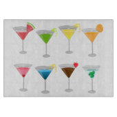 Martinis Cocktails Snijplank (Voorkant)
