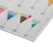 Martinis Cocktails Snijplank (Hoek)