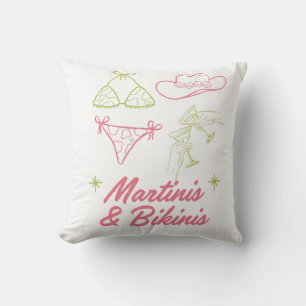 Martinis en Bikinis Meidenavakantie aan het stra Kussen