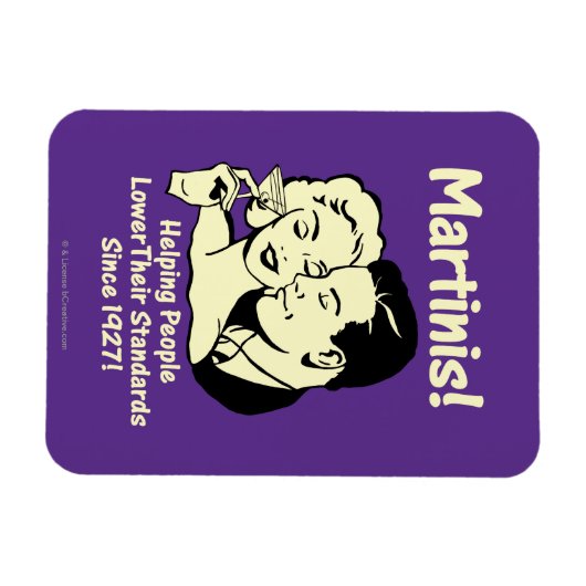 Martinis: Het helpen van Lagere Normen Magneet (Horizontaal)