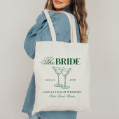 Martinis & Huwelijk Bachelorette Bruid Tote Bag