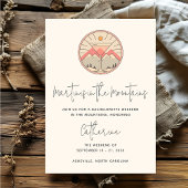 Martinis in de bergen Bachelorette weekend Kaart