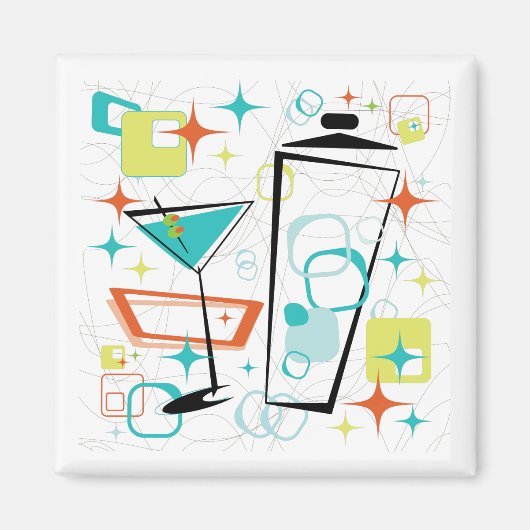 Martinis is een Go-Go magneet (Voorkant)