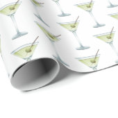 Martinis op wit cadeaupapier (Rol Hoek)