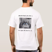 Martinis van het meer t-shirt (Achterkant)