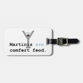 Martini's zijn comfortvoedsel bagagelabel (Voorkant horizontaal)