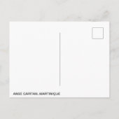 MARTINISCHE POSTKAART (Achterkant)