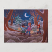Martinmas - Lantern Walk postcard Feestdagenkaart (Voorkant)