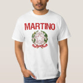 Martino Italy Achternaam T-shirt (Voorkant)