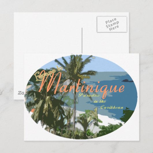 Martinque Briefkaart (Voorkant / Achterkant)