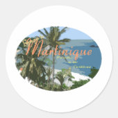 Martinque Ronde Sticker (Voorkant)