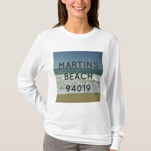 Martins Beach T-shirt (Voorkant)