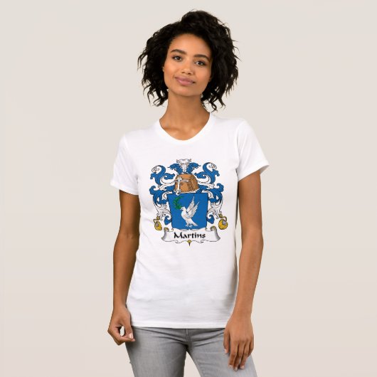 Martins Family Crest T-shirt (Voorkant volledig)