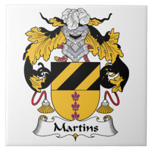 Martins Family Crest Tegeltje