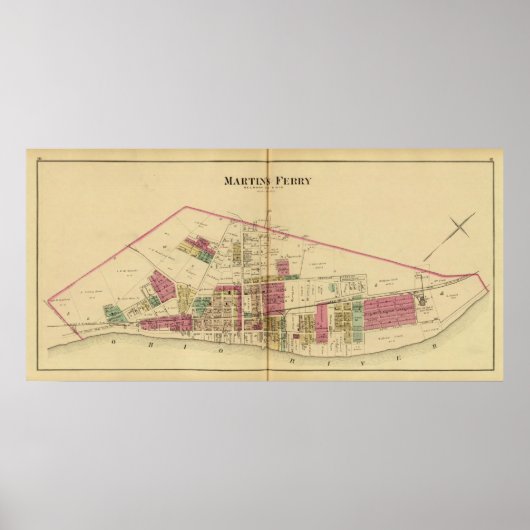 Martin's Ferry Poster (Voorkant)