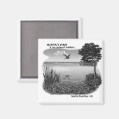 Martin's Vijvermagneet Magneet (Voorkant / Achterkant)