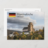 Martinskirche Oberwesel Briefkaart (Voorkant / Achterkant)