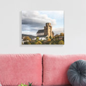 Martinskirche Oberwesel Canvas Afdruk (Insitu (Woonkamer))