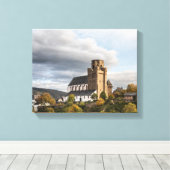 Martinskirche Oberwesel Canvas Afdruk (Insitu (Houten vloer))