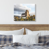 Martinskirche Oberwesel Canvas Afdruk (Insitu (Slaapkamer))