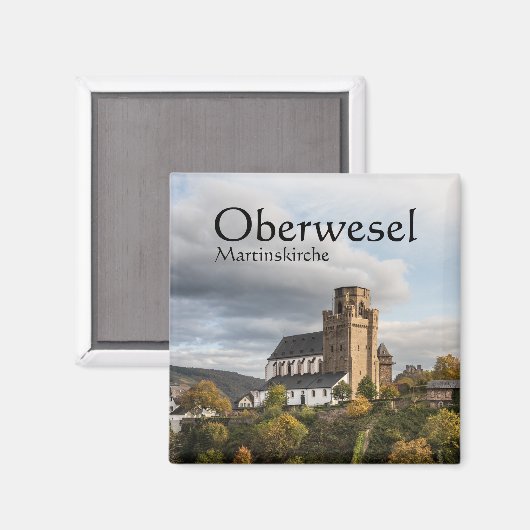 Martinskirche Oberwesel Magneet (Voorkant / Achterkant)