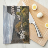 Martinskirche Oberwesel Theedoek (Quarter Fold)