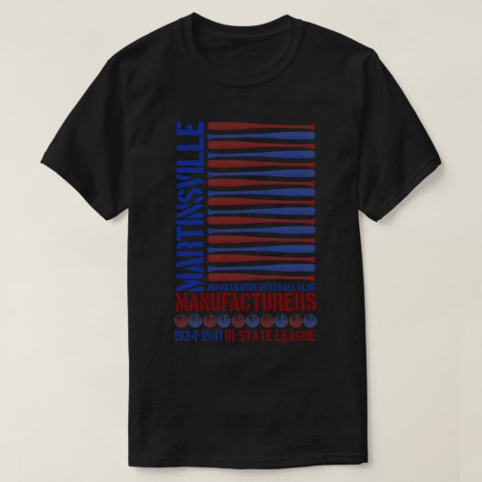 Martinsville Fabrikanten T-shirt (Design voorkant)