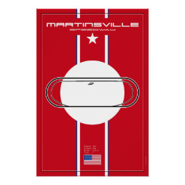 Martinsville Speedway Perfect Poster