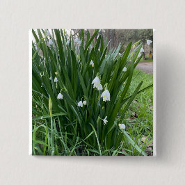 Mărțișor - Ghiocei Button