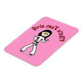 Martiste lichtmeisjes magneet (Linkerzijde)