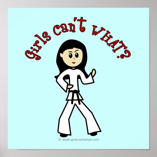 Martiste lichtmeisjes poster (Voorkant)