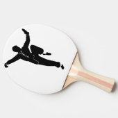 Martistische artiesten - Kies achtergrondkleur Tafeltennisbatje (Zijkant)