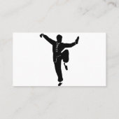 Martistische artiesten - Kies achtergrondkleur Visitekaartje (Achterkant)