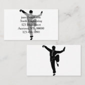 Martistische artiesten - Kies achtergrondkleur Visitekaartje (Voorkant / Achterkant)