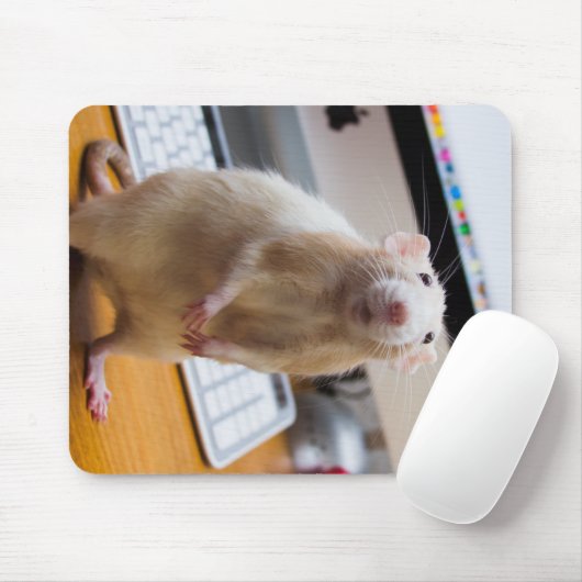 Marty Mouse Mousepad - Computer Mouse Muismat (Met muis)