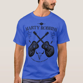 Marty Robbins Akoestische gitaar  Logo T-shirt