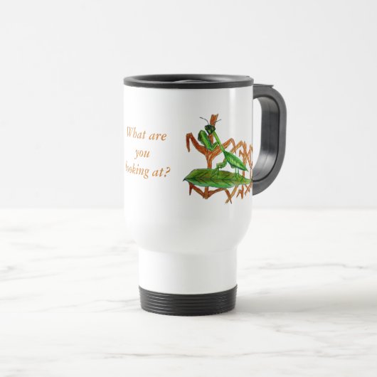 Marty the Praying Mantis Reisbeker (Voorkant rechts)
