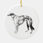 Martynow Borzoi Ornament (Achterkant)