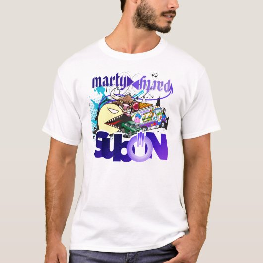 MartyParty SubON TShirt (Voorkant)