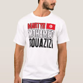 Martyr Mohamed Bouazizi T-shirt (Voorkant)