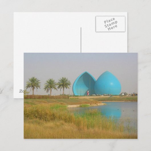 Martyr Monument-Bagdad Briefkaart (Voorkant / Achterkant)