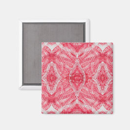 Martyrdom Abstract Rood Waterverf Kunst Magneet